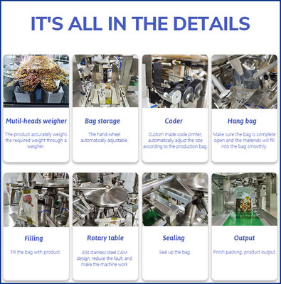 Eight-Station Compressed Towel Bag-Feeding Packaging Machine