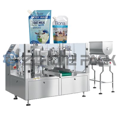 Automatic Liquid Juice Packaging Machine Easy Operation for Beverage Industry Multi-Function Stand-Up Pouch Bag