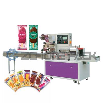 Semi-automatic Pillow Packaging Machine for Vegetables, Fruits, and Bread