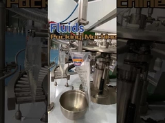 आठ-स्टेशन घूर्णी तरल पैकेजिंग मशीन पूर्वनिर्मित बैग 304/316 स्टेनलेस स्टील